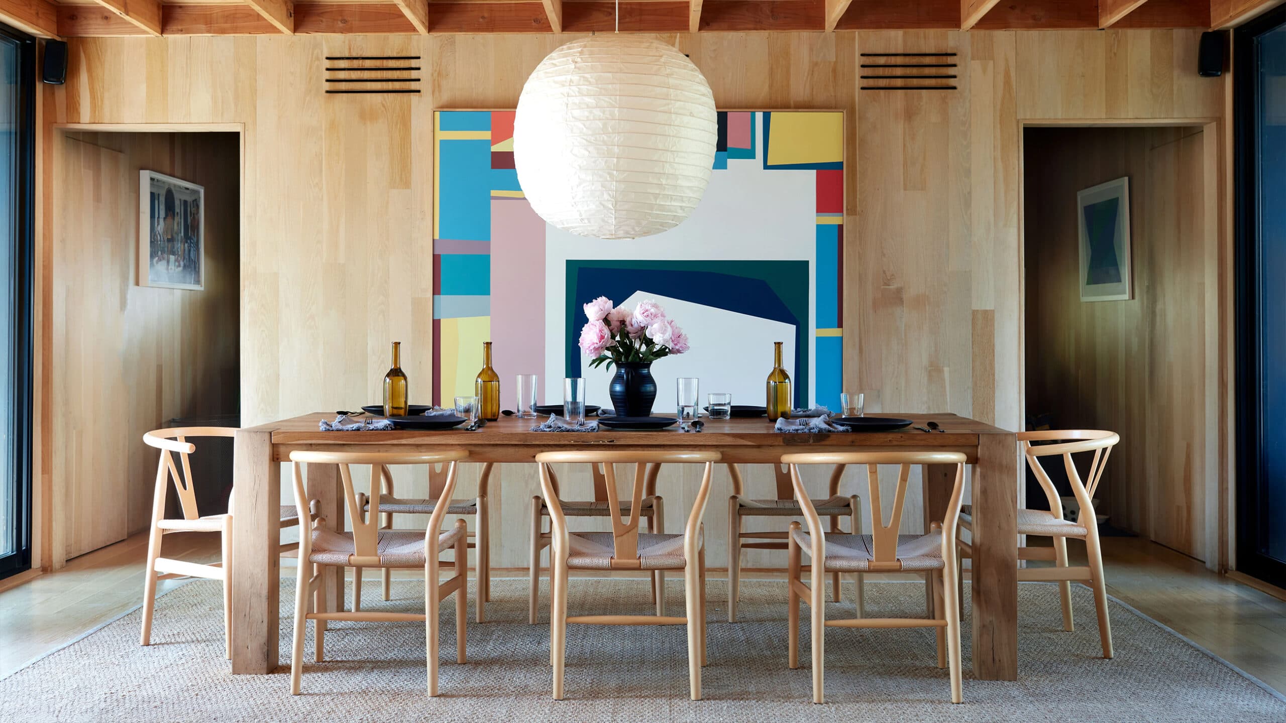 A modernist beach house interior styled by Horace Gifford