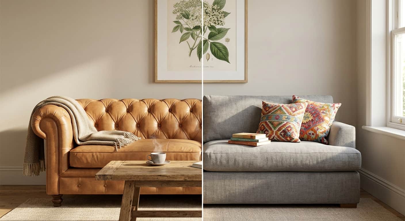 Leather vs Fabric Replica Sofa: 2026 Verdict