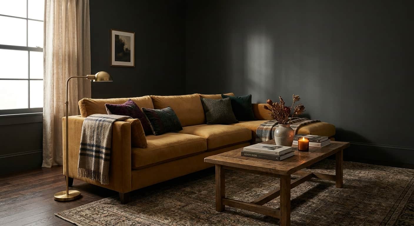 Sofa Color for Dark Walls: 2026 Buying Guide
