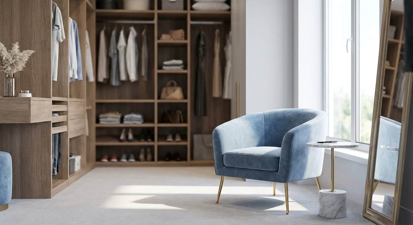 Best Accent Chair for a Walk-In Closet (2026 Guide)