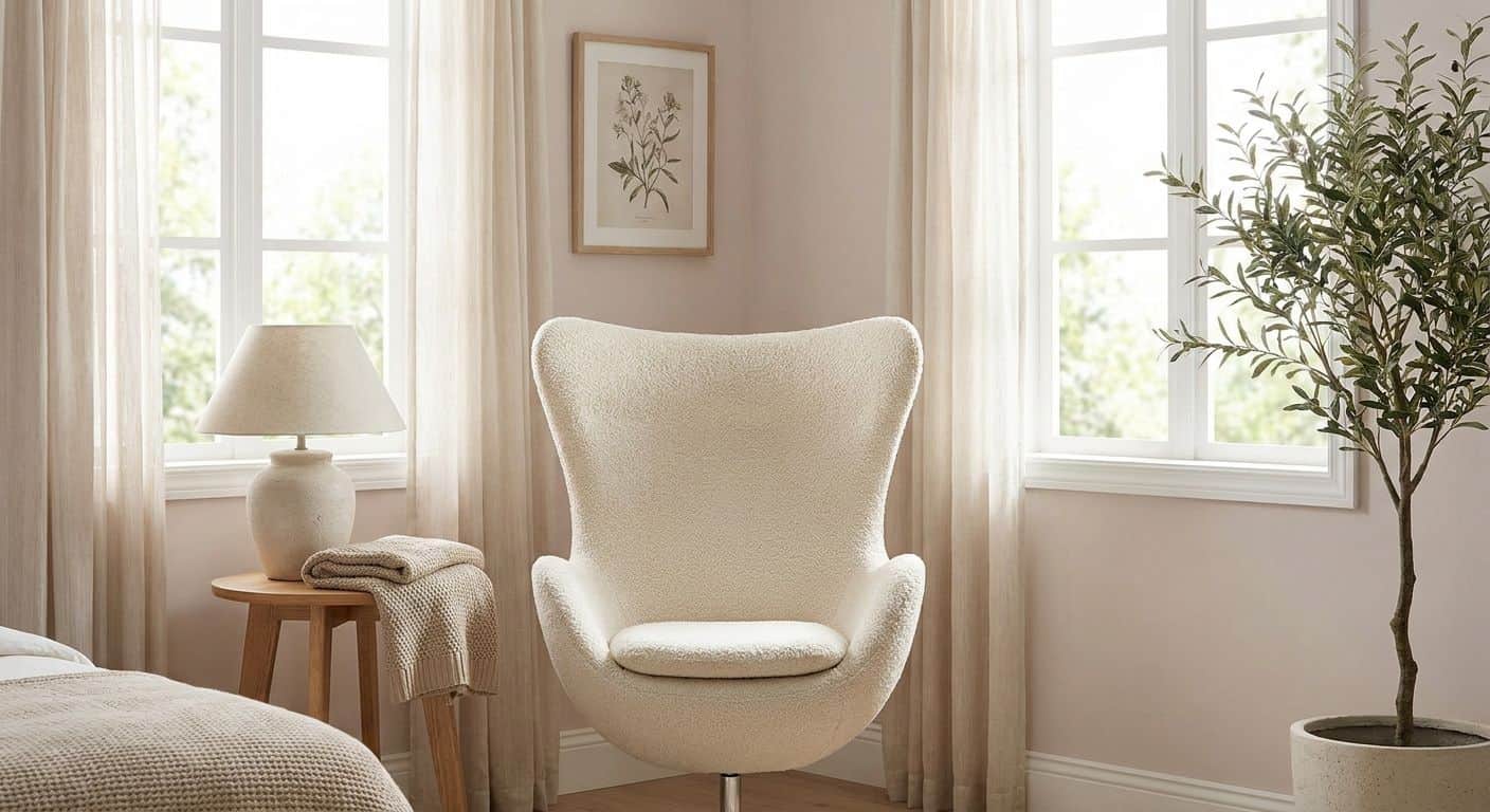Egg Chair Replica for a Guest Bedroom Corner (2026)