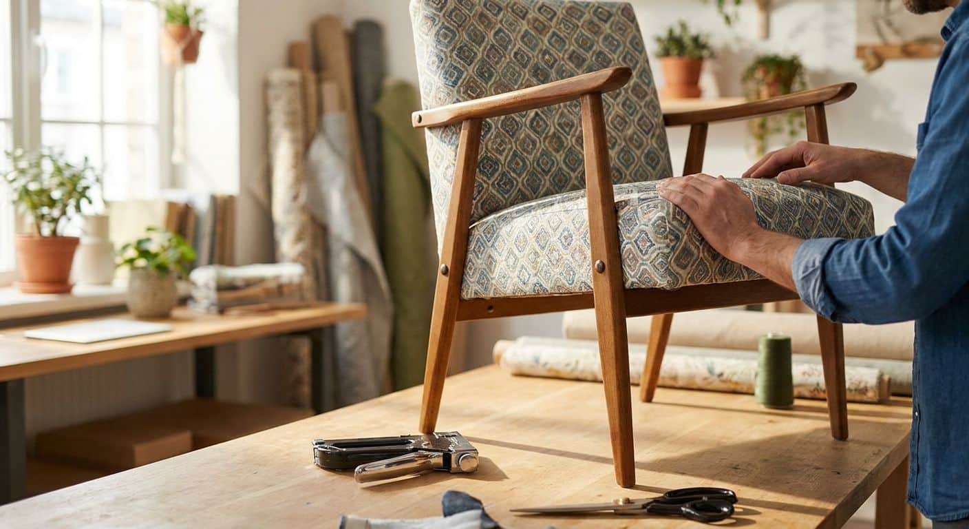How to Reupholster a Replica Accent Chair (2026 Guide)