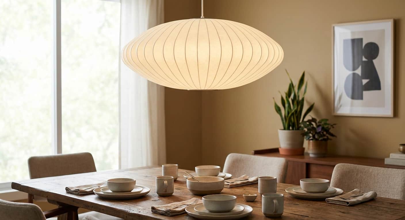 Nelson Bubble Lamp Replica for a Dining Room (2026)