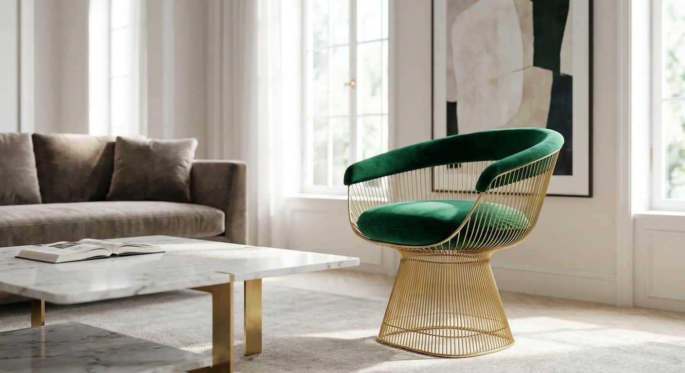 Platner Chair Replica for a Glam Living Room: 2026 Picks
