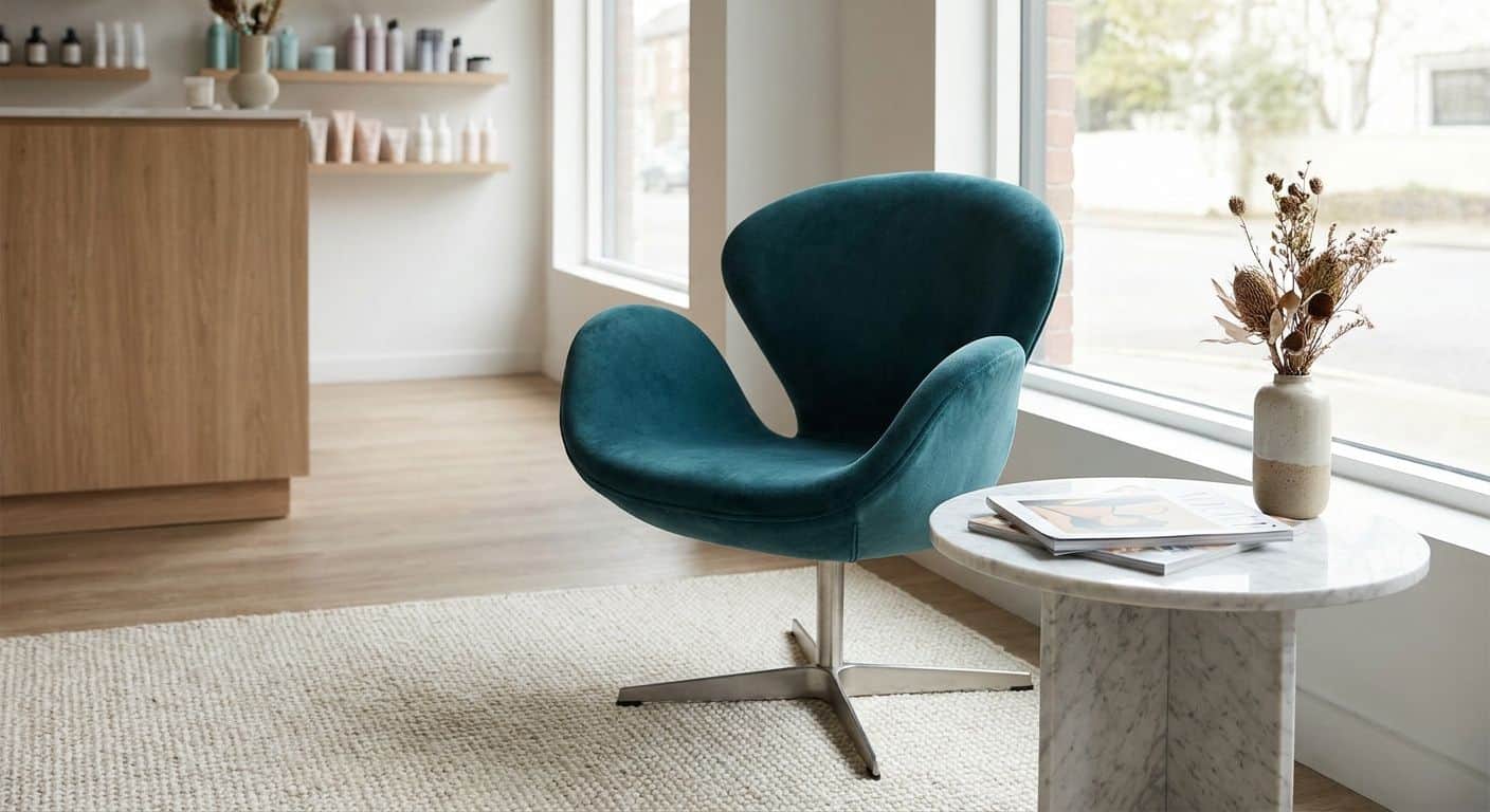 Swan Chair Replica for a Boutique Salon Waiting Area (2026)
