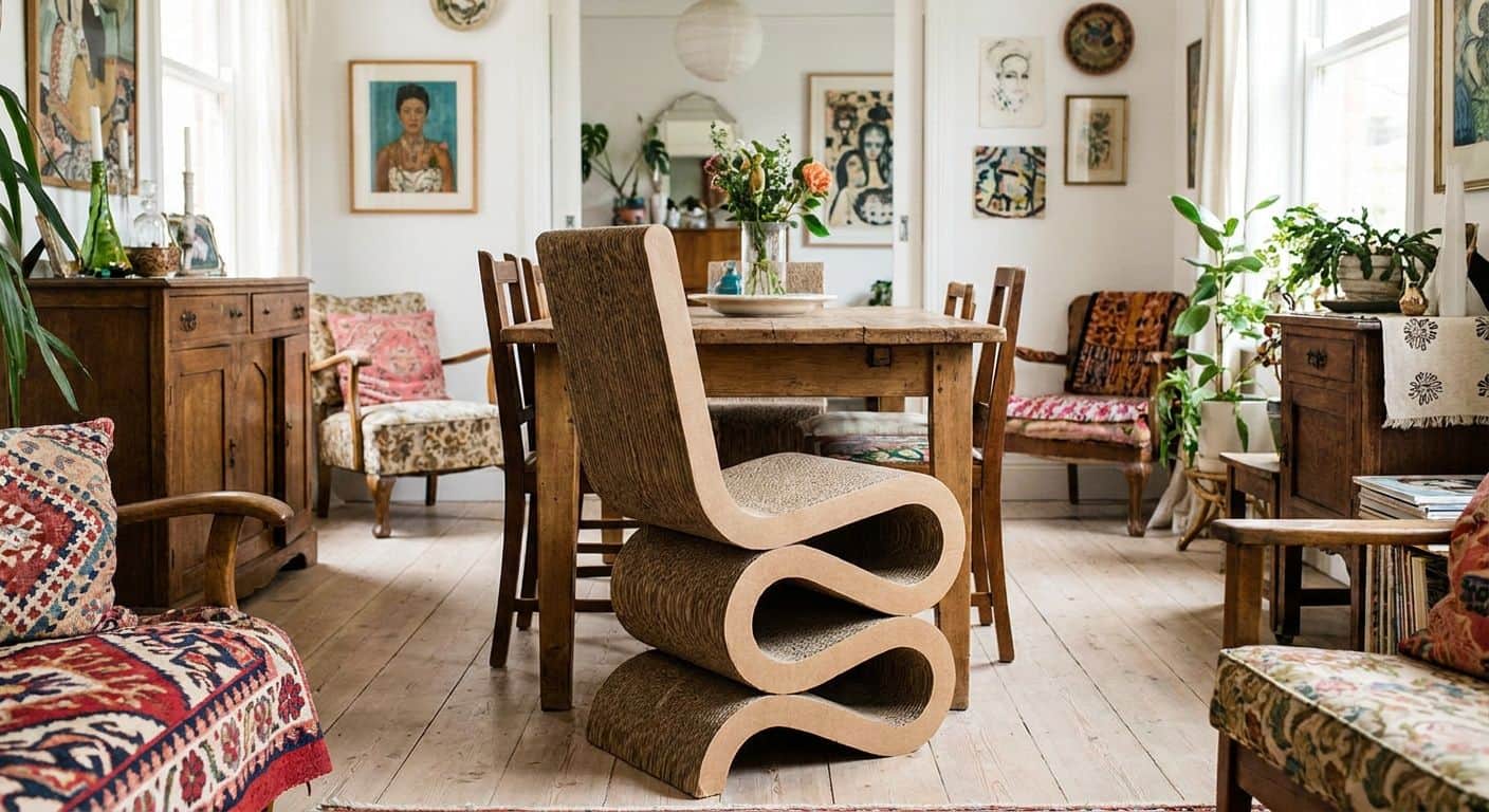 Wiggle Chair Replica for an Eclectic Dining Room 2026