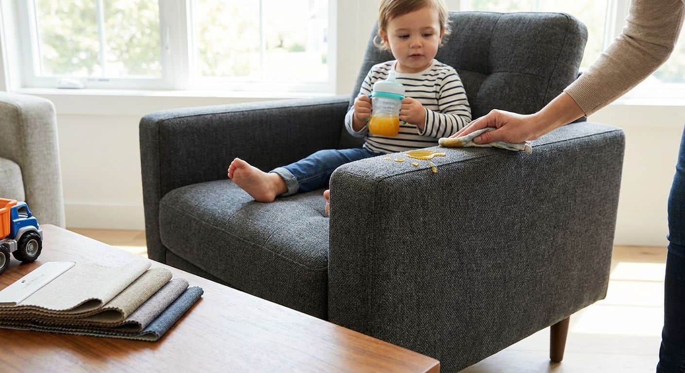 Spill Resistant Replica Furniture Kids: 2026 Fabric Guide