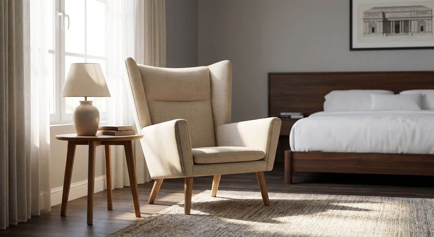 Wing Chair CH445 Replica for a Guest Room Corner 2026