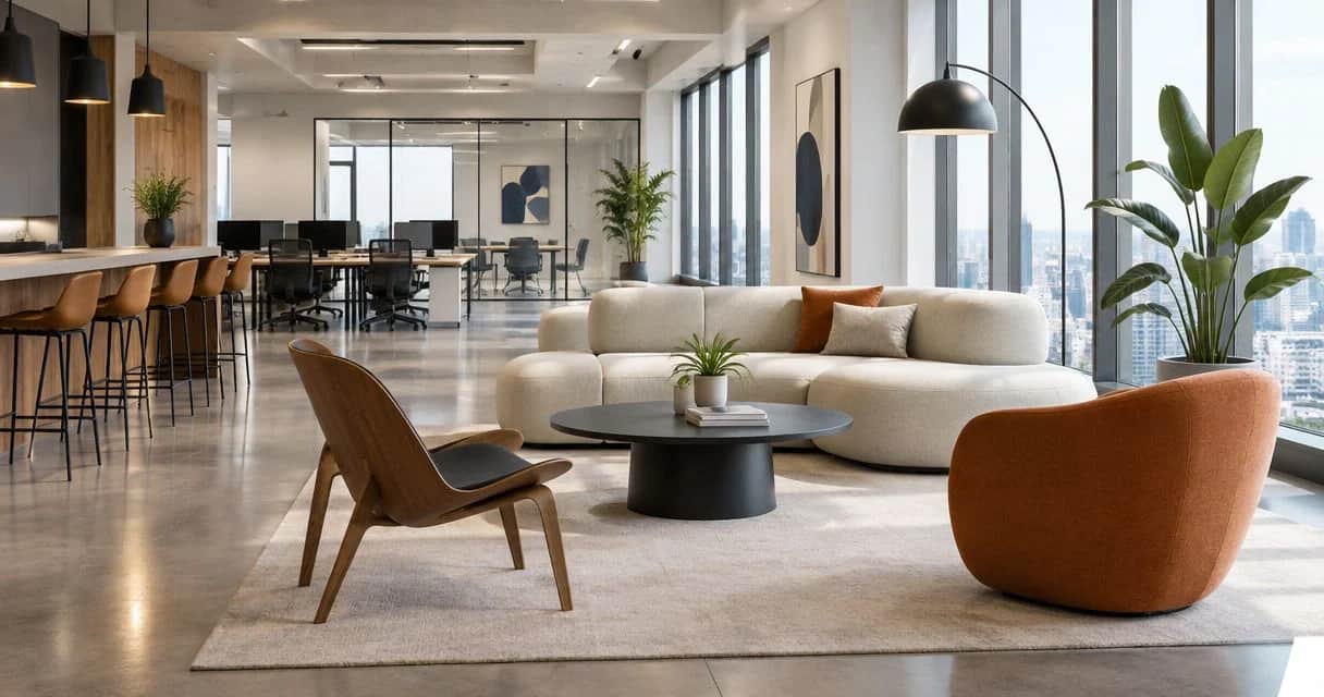 Designer-style furniture for corporate offices: complete 2026 guide