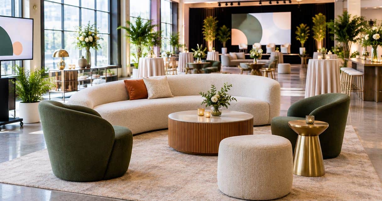 Designer-style furniture for event planners: complete 2026 guide