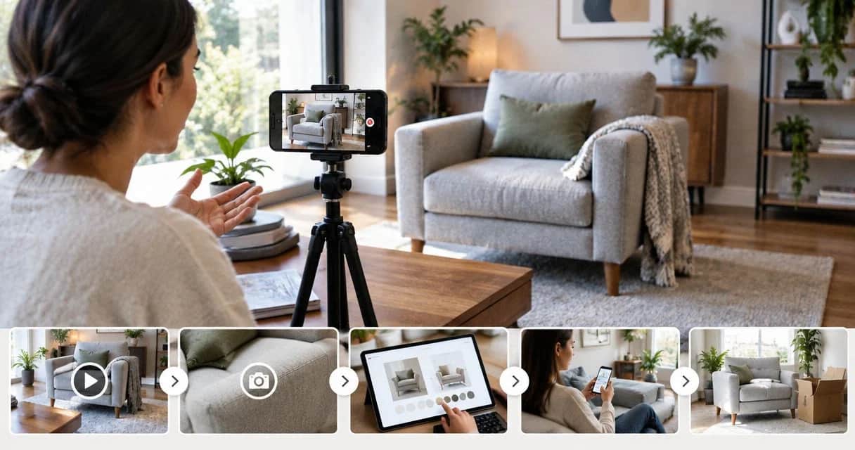 Video review to confident furniture purchase: complete 2026 workflow