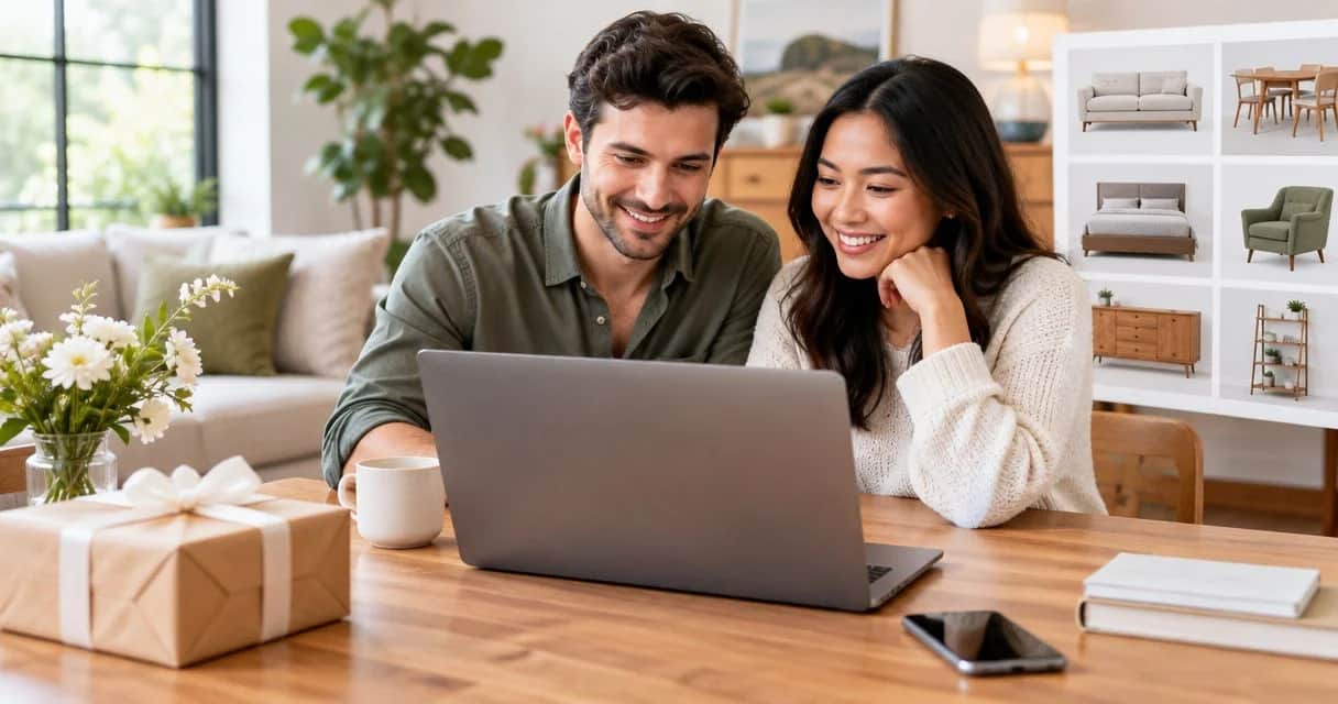Wedding registry to gifted furniture: complete 2026 workflow