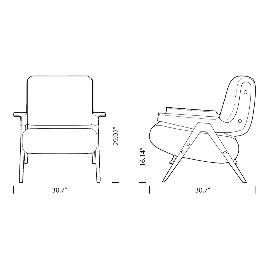 Product dimensions diagram