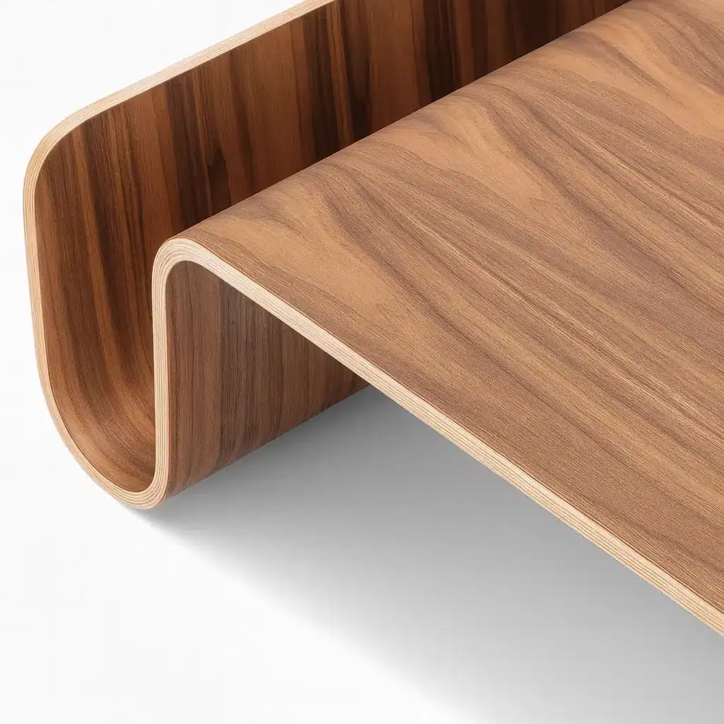 Birchwood with Walnut Veneer