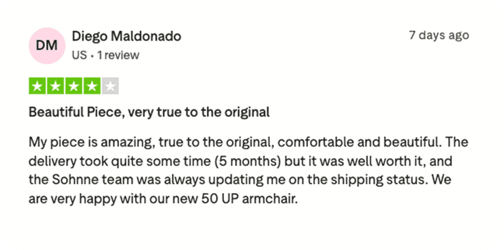 Keeping Communication Clear During a Long Transit - Trustpilot Review