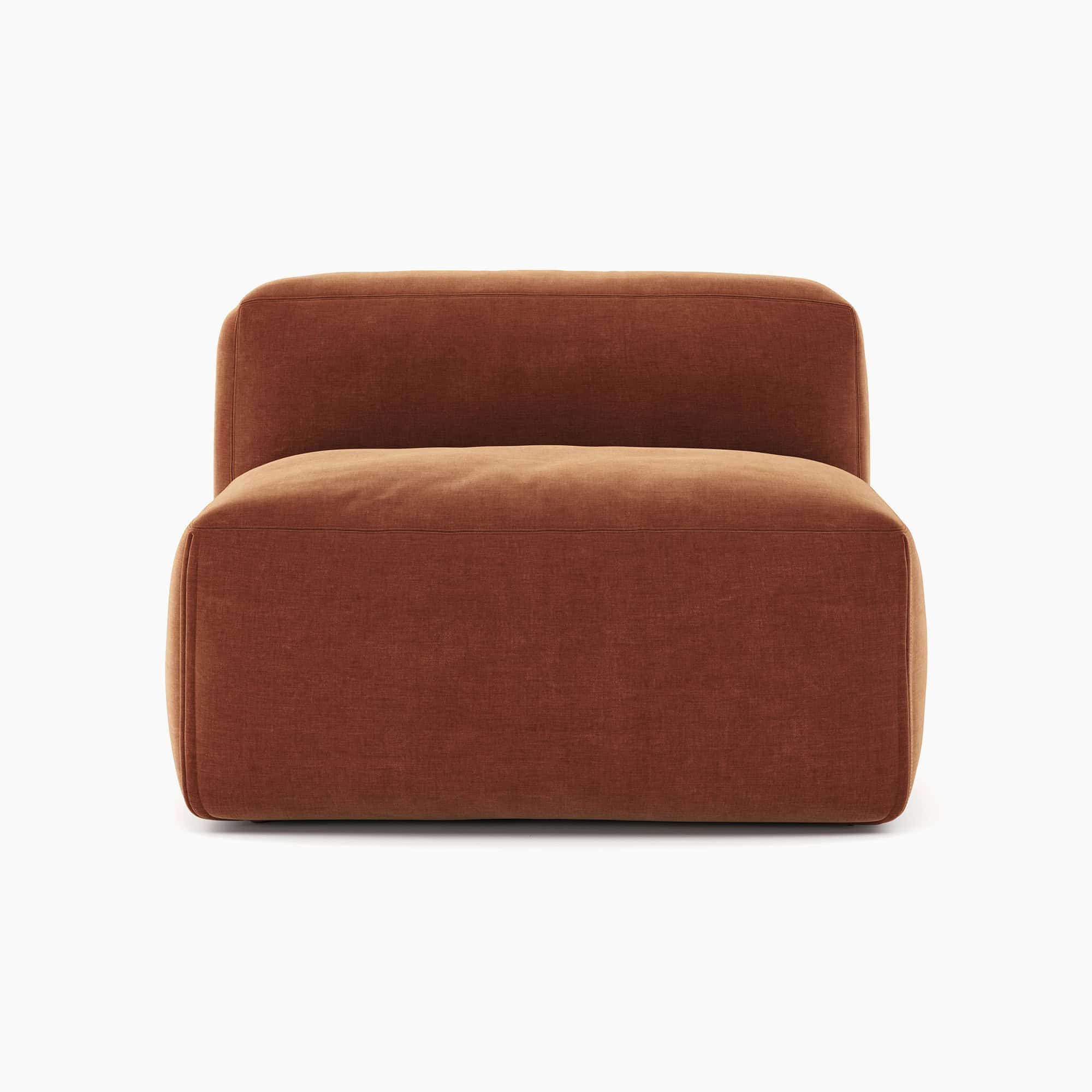 Le Mura Armlress - Rust Chenille (1)