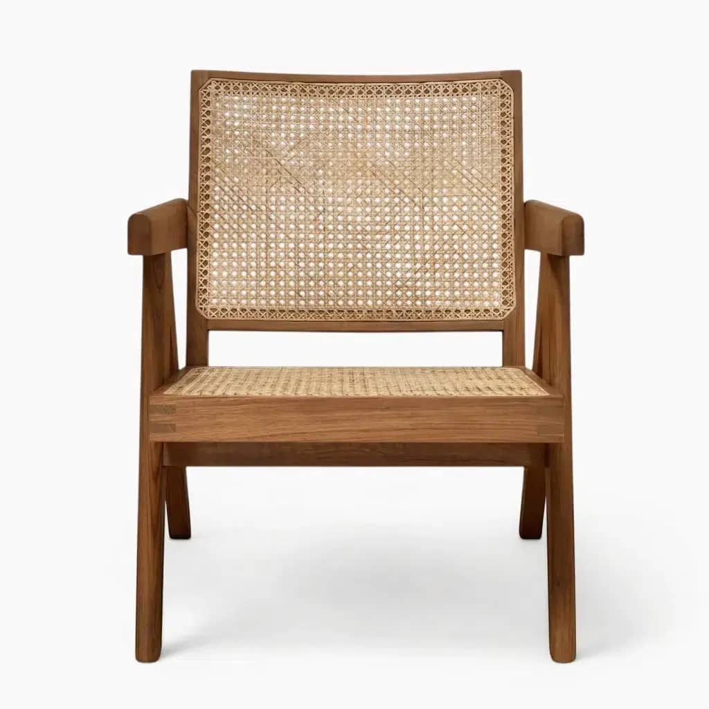 Chandigarh Easy Chair - Walnut | Sohnne