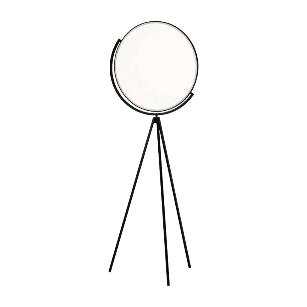 Superloon floor lamp with white background