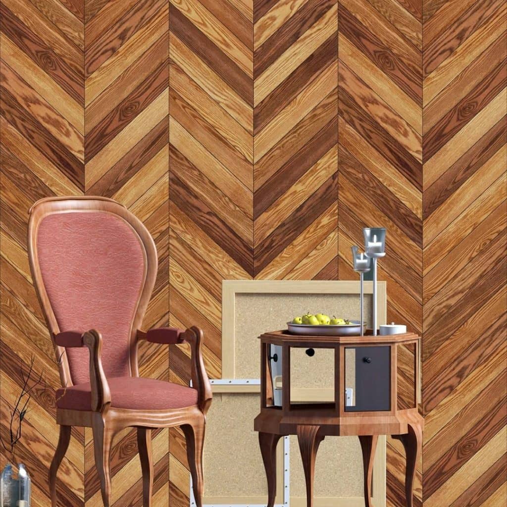 horizontal wood panelling - Textile Wall Panels
