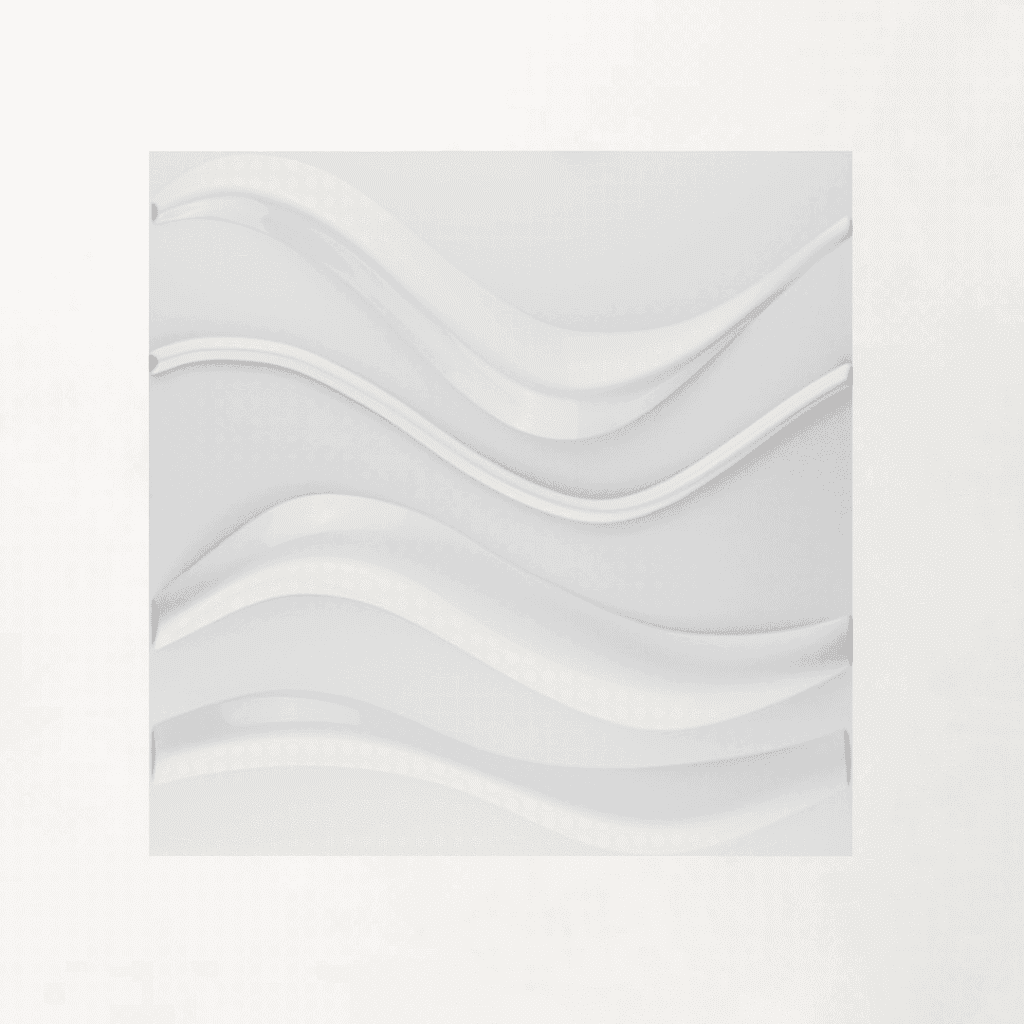 Wavy 3D PVC Wall Panel