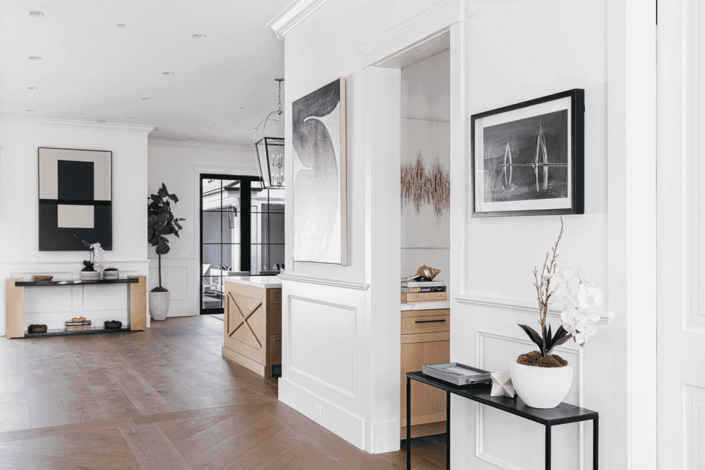White Wall Paneling Ideas