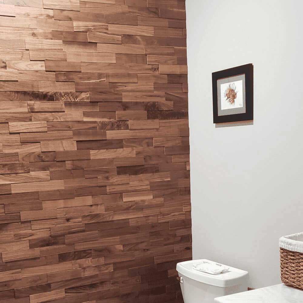 American Walnut Wood Wall Panel