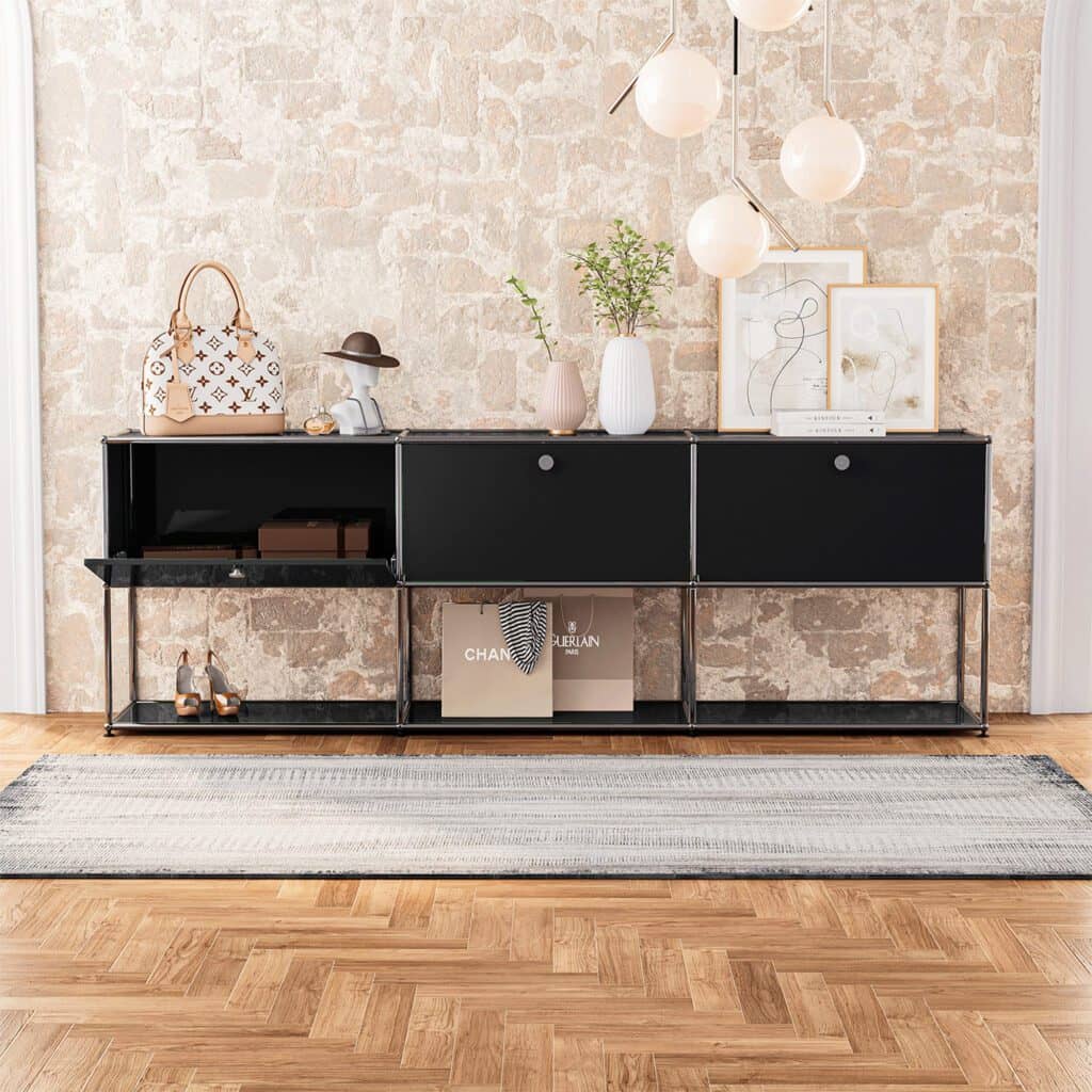 Haller Sideboard H2 Black 5 scaled - Haller Sideboard H2