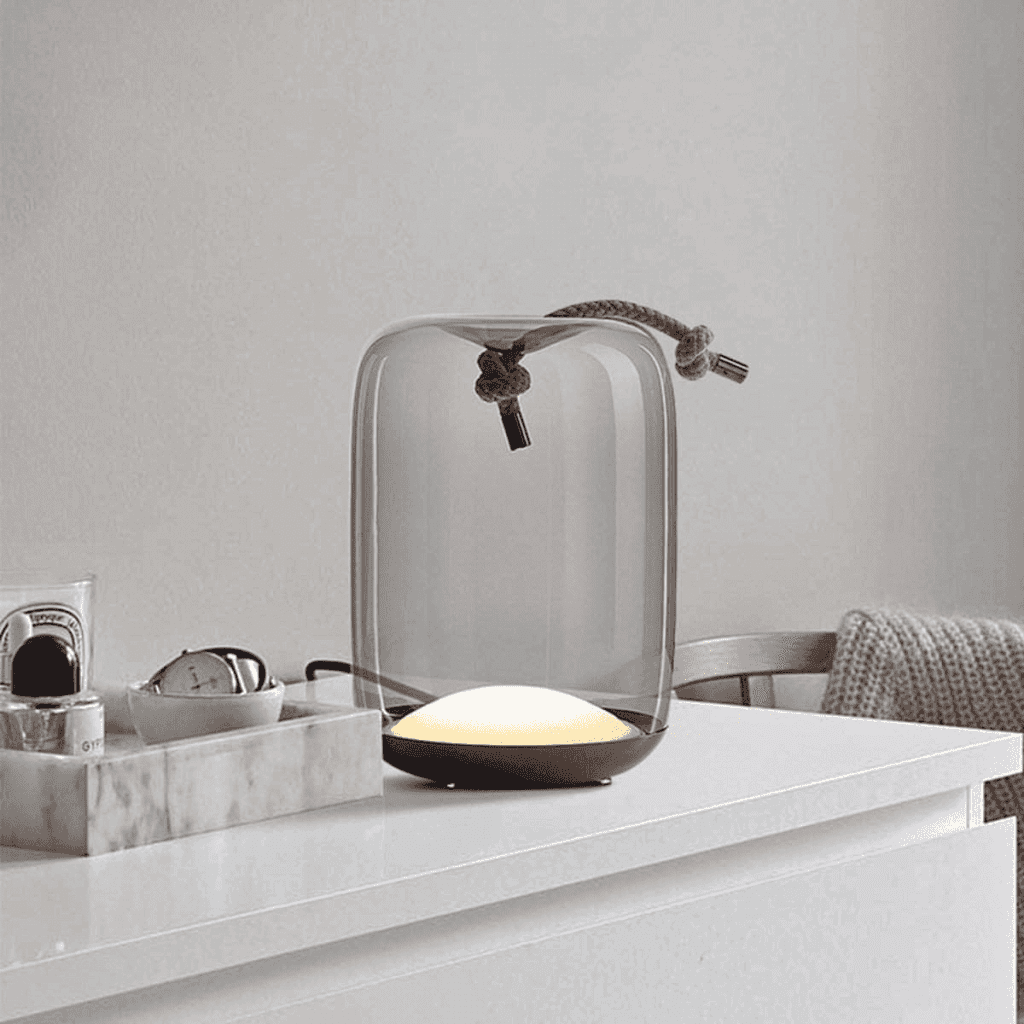 glass table lamps for living room