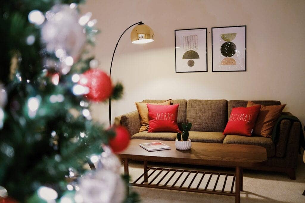 mid-century modern couch