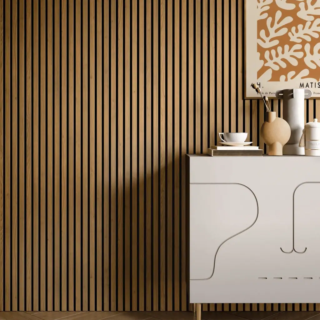 Slat Panel 33 1 scaled - wood slats decorative wall panel, Slats, Wall Panel
