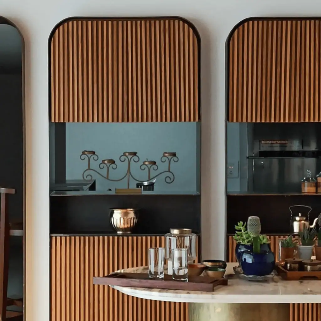 Slat Panel 55 1 scaled - wood slats decorative wall panel, Slats, Wall Panel