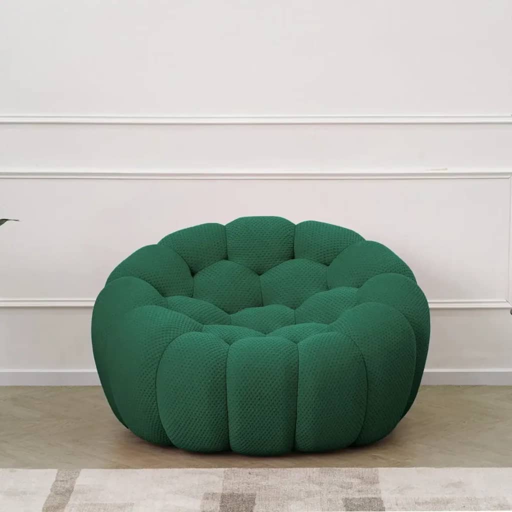 Bubble Sofa Armchair Replica Green 7