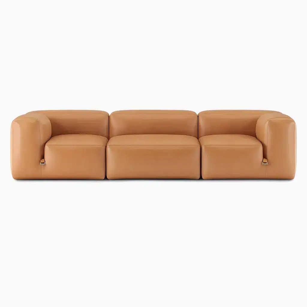 Le Mura Sofa Replica Tan Leather 1