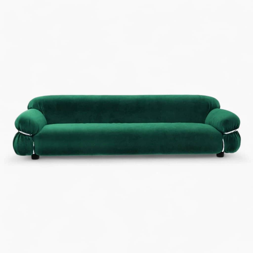 Sesann sofa evokes warmth and sensuality through design