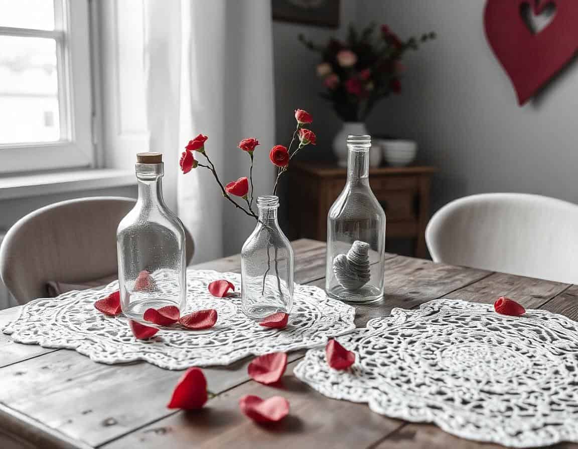 Valentine decorations| simple table decorations
