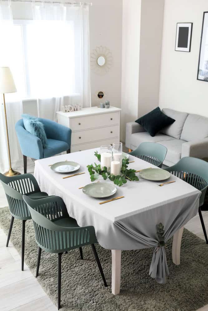 dining table set for 4 small space