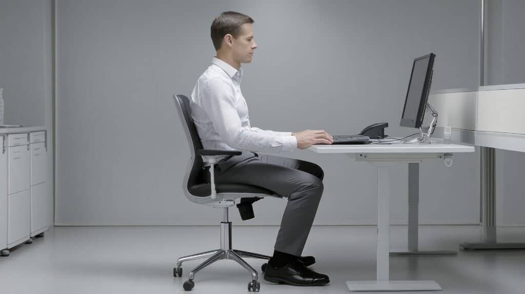 ergonomic desk
