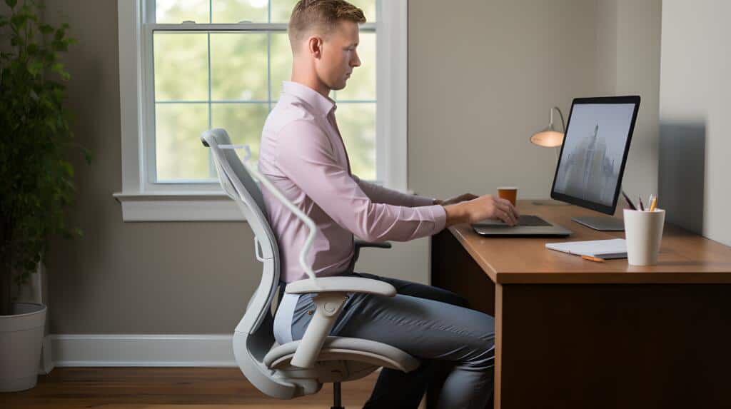 ergonomic desk