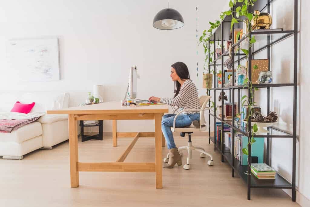 ergonomic desk
