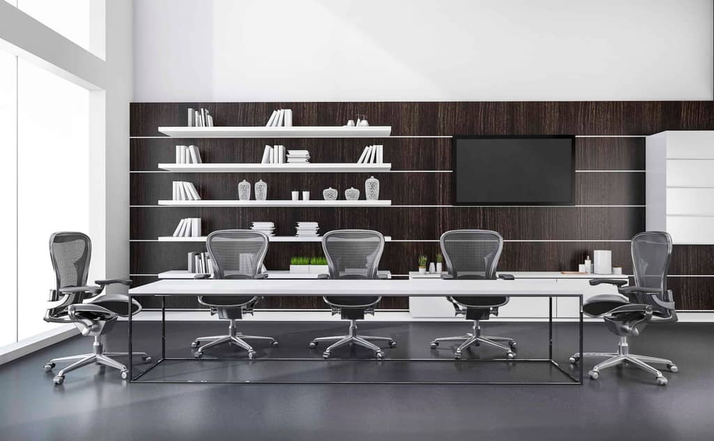 modern conference table chairs