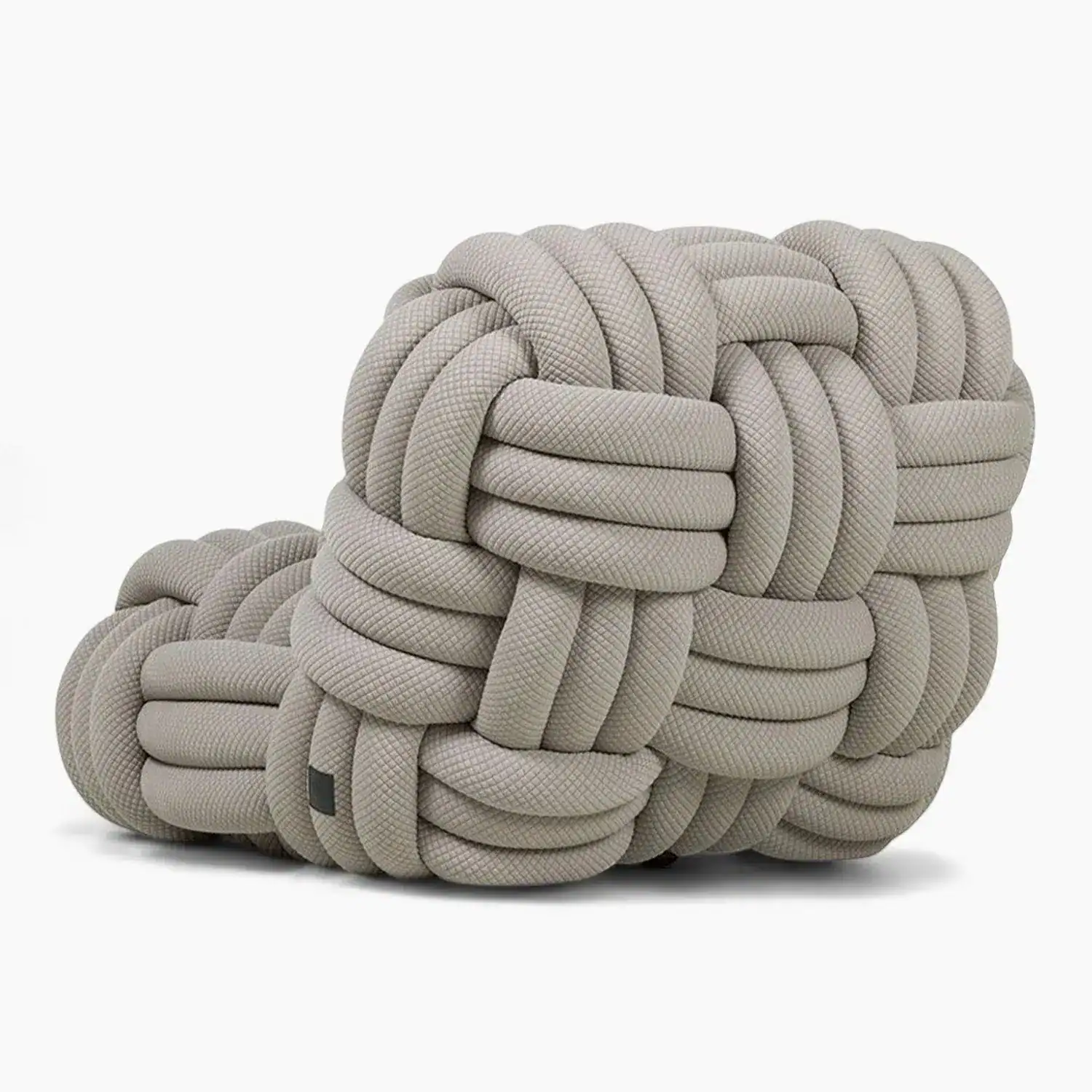 Knitty Lounge Chair Gray 4 - Knitty Lounge Chair