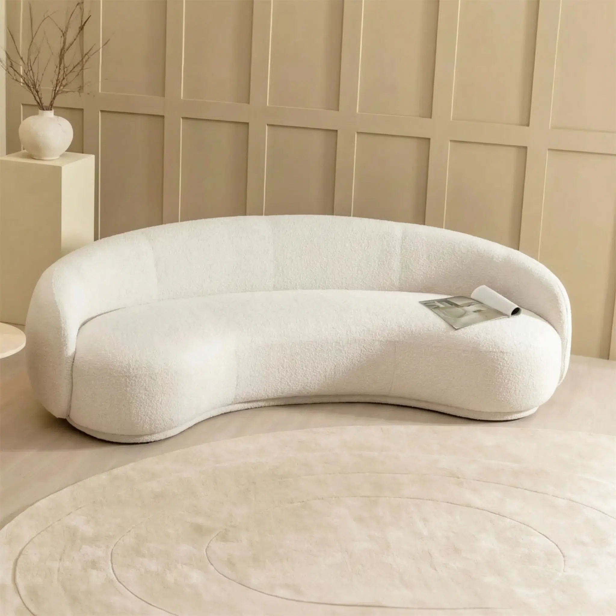 Julep Curved Sofa