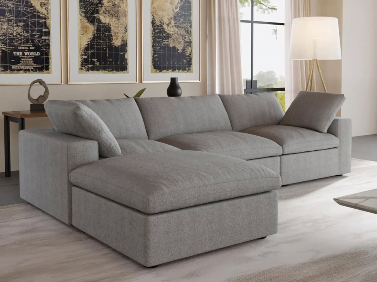 Armless Cloud Sofa: The Perfect Fit for All Your Needs!