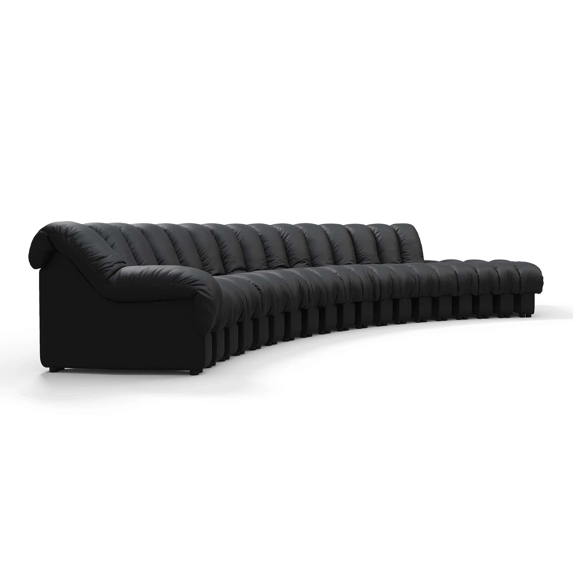 DS 600 Sofa - Black 2 - DS 600