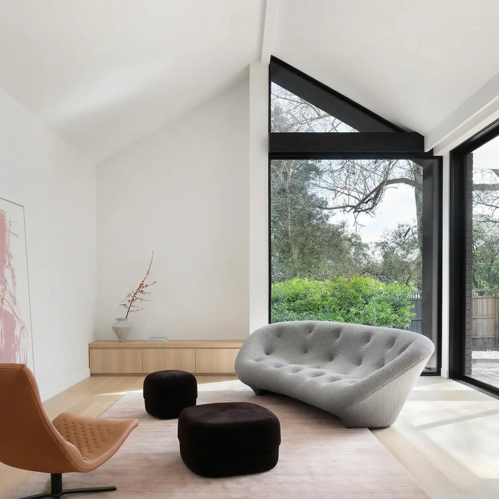 Ploum Loveseat High Back