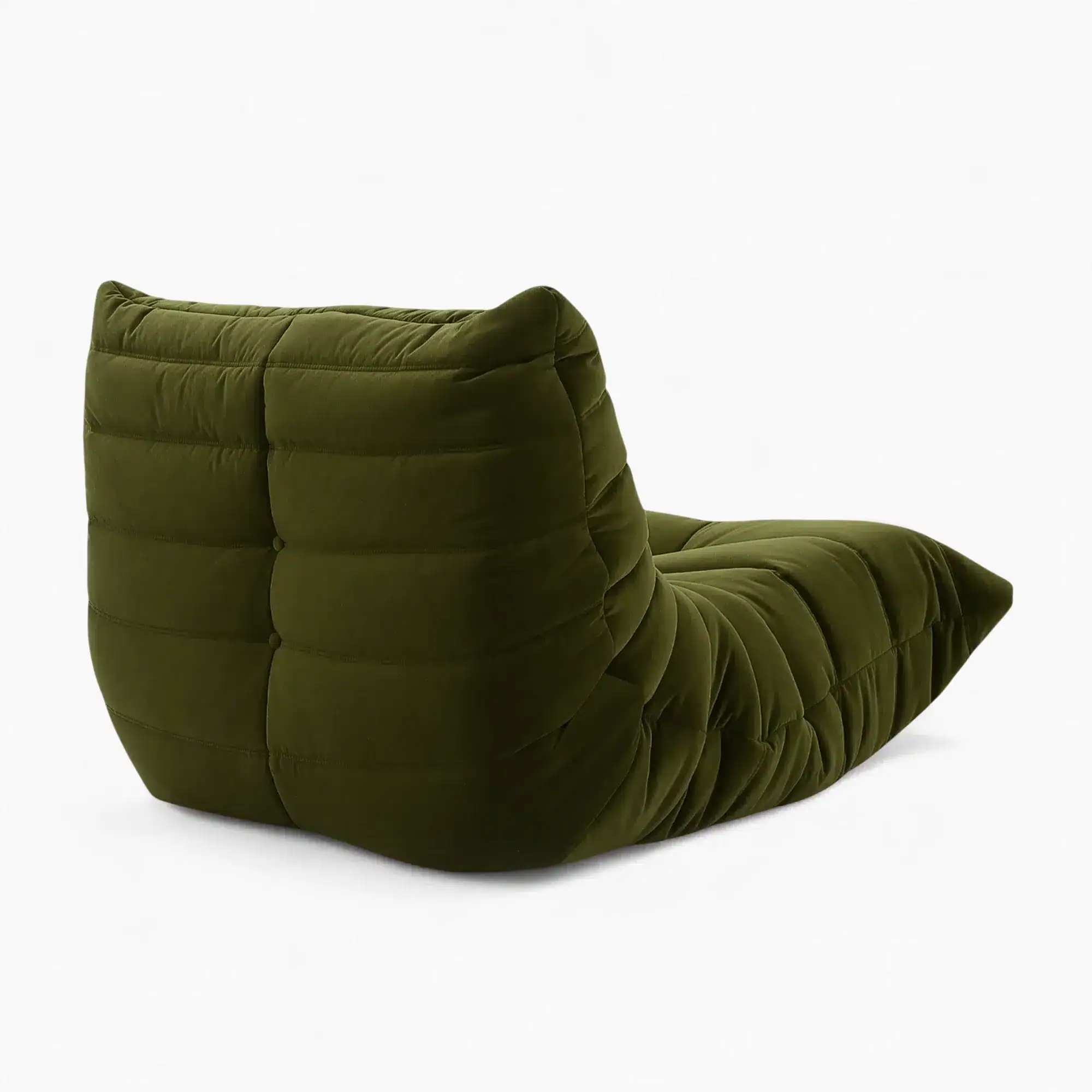 Togo Fireside Fabric Green Velvet 4 1
