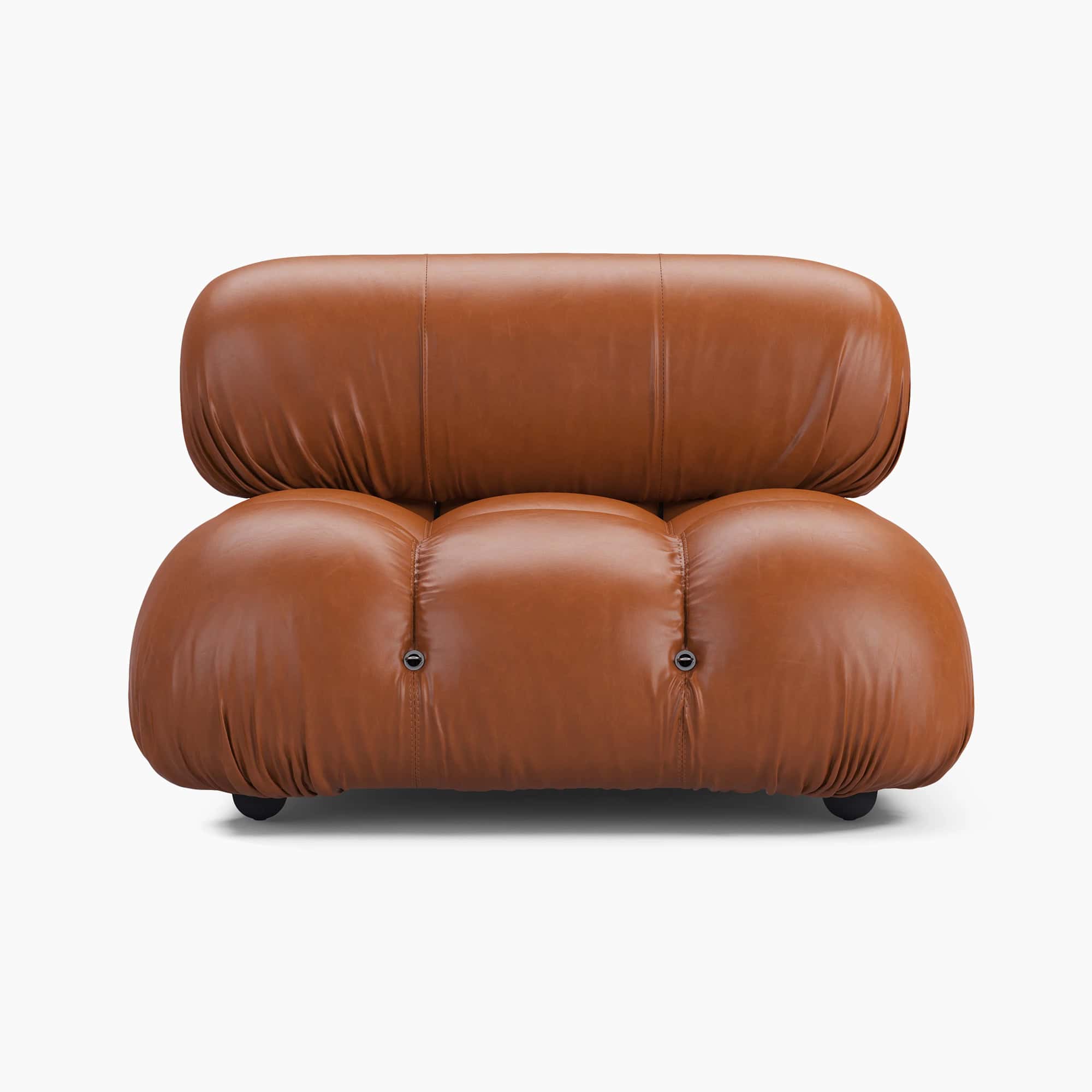 Camaleonda Leather Sofa Module Armless
