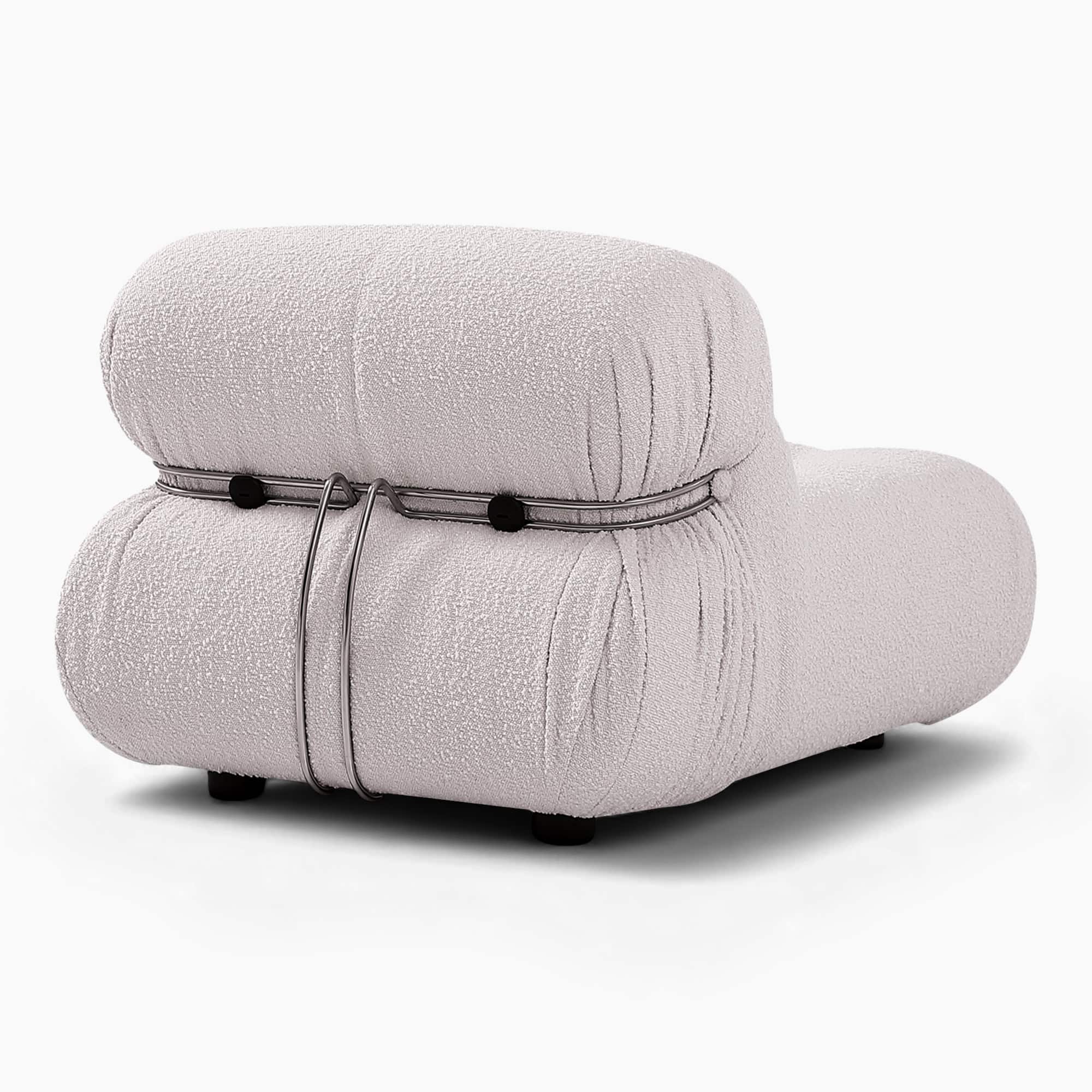 Soriana Chair - White Bouclé 4