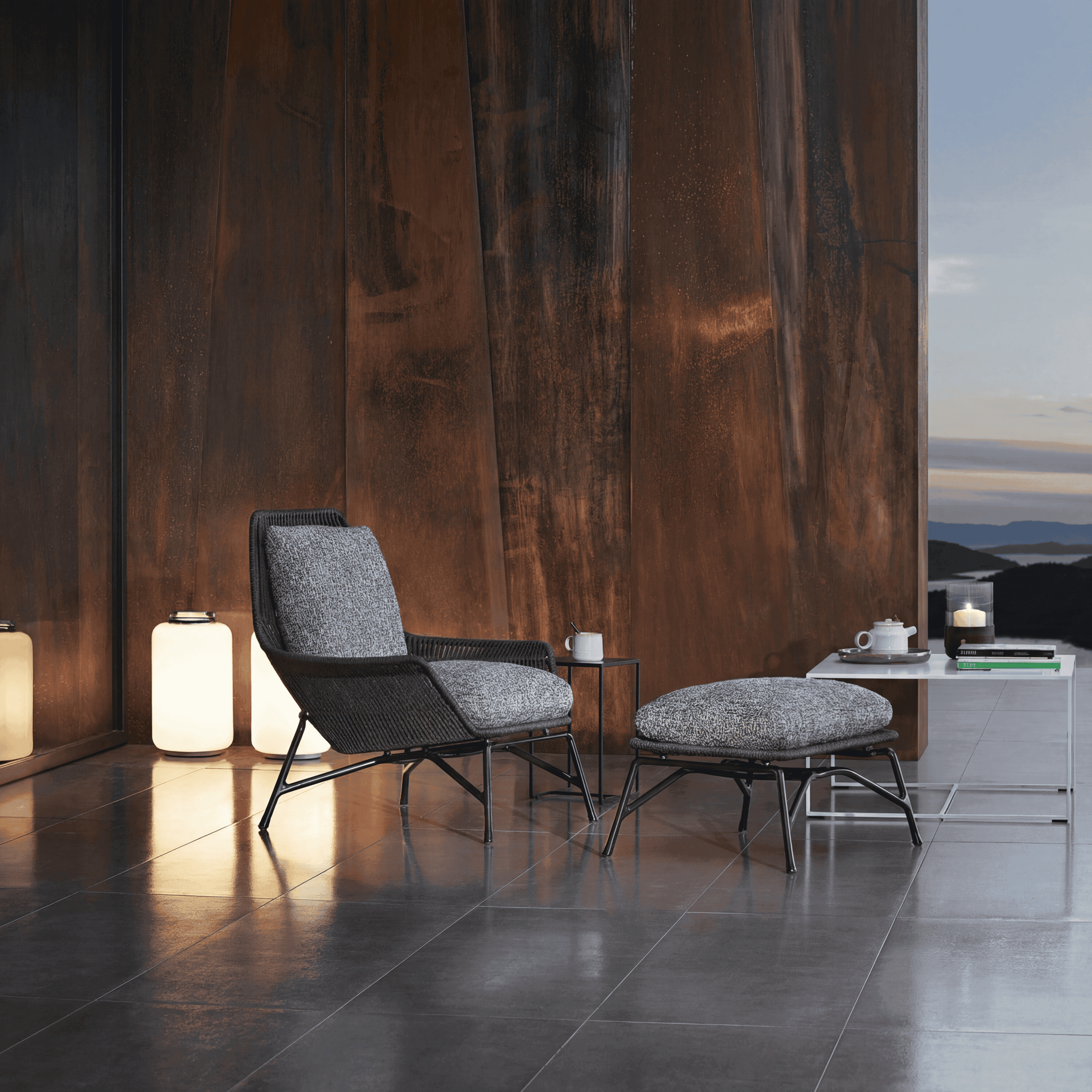 Prince Cord Armchair Outdoor 10