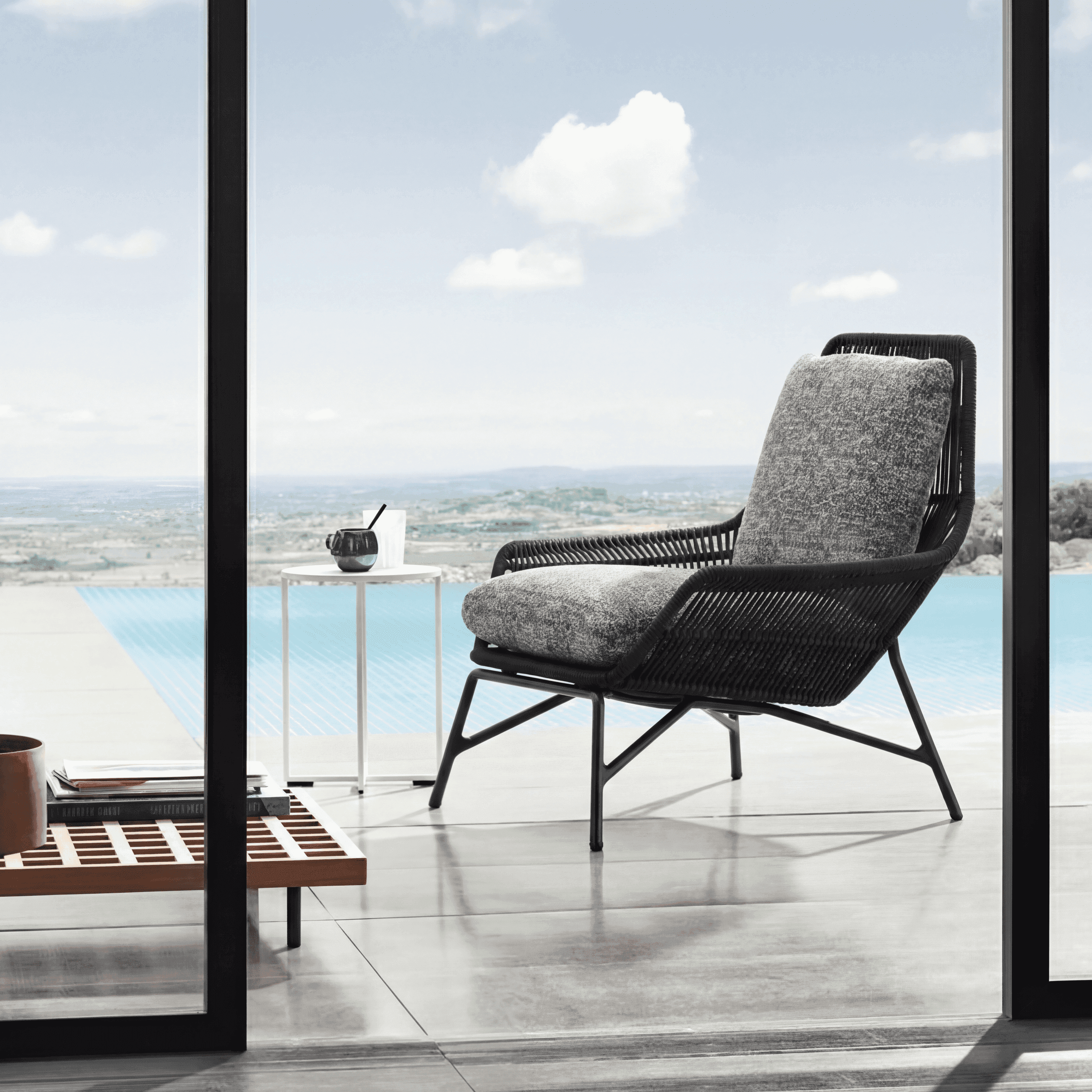 Prince Cord Armchair Outdoor